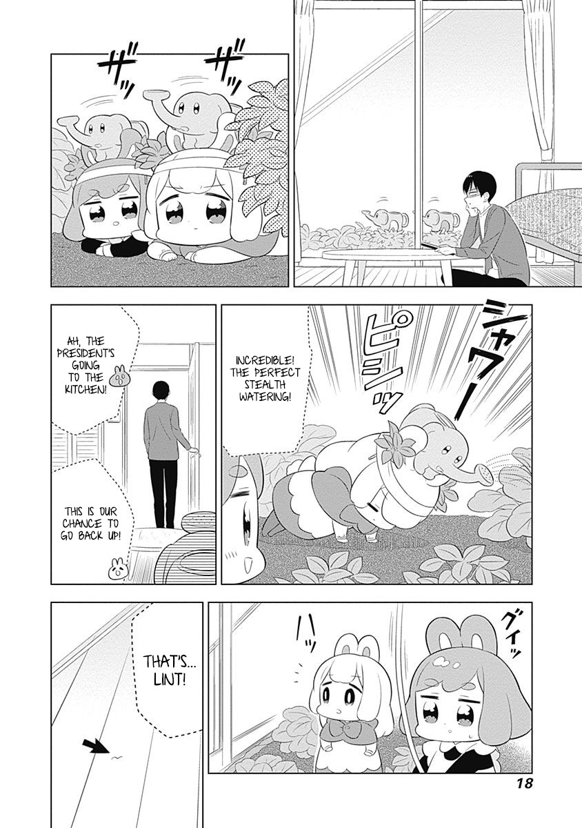 Department of Corporate Slave Rabbits Chapter 30 page 4 - Chapter 30: Fuwami & Mofuko Become Shinobi