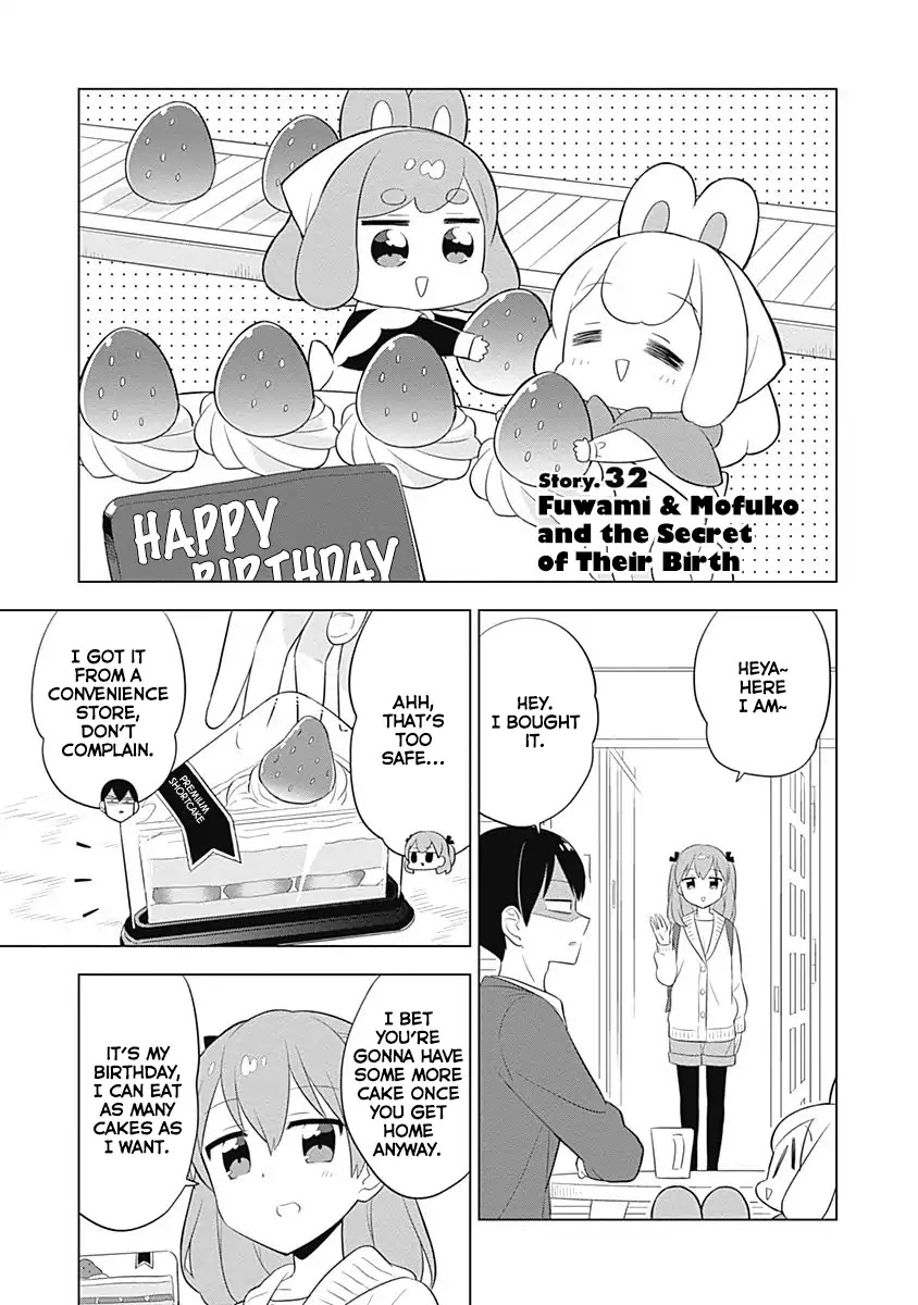 Department of Corporate Slave Rabbits Chapter 32 page 1 - Chapter 32: Fuwami & Mofuko and the Secret of their Birth
