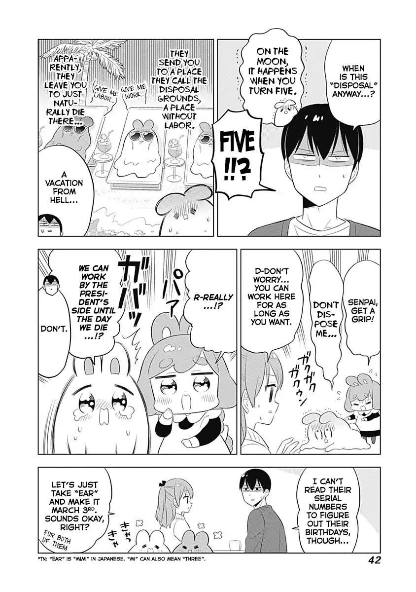 Department of Corporate Slave Rabbits Chapter 32 page 8 - Chapter 32: Fuwami & Mofuko and the Secret of their Birth