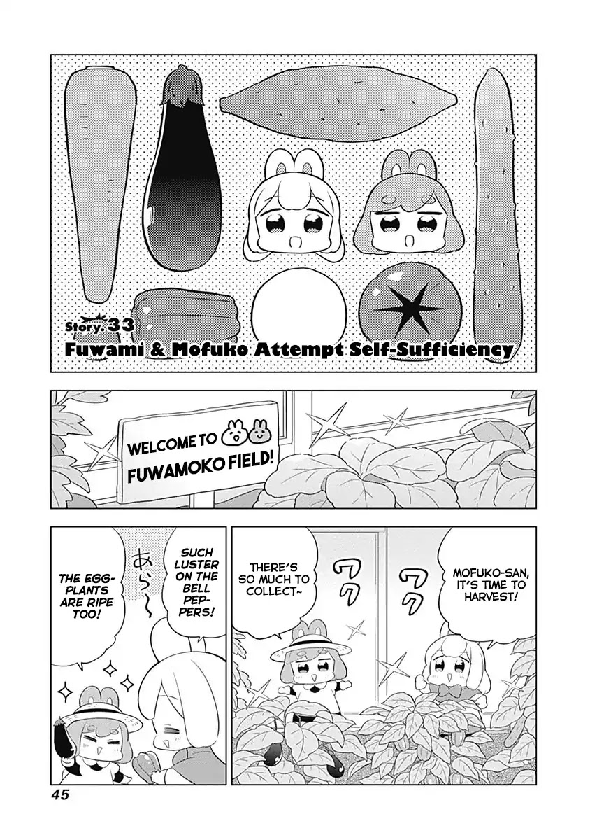 Department of Corporate Slave Rabbits Chapter 33 page 1 - Chapter 33: Fuwami & Mofuko Attempt Self-Sufficiency