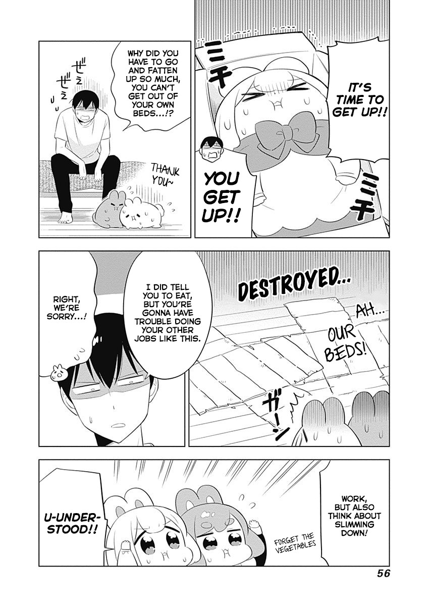 Department of Corporate Slave Rabbits Chapter 34 page 2 - Chapter 34: Fuwami & Mofuko Deal with Their Physique
