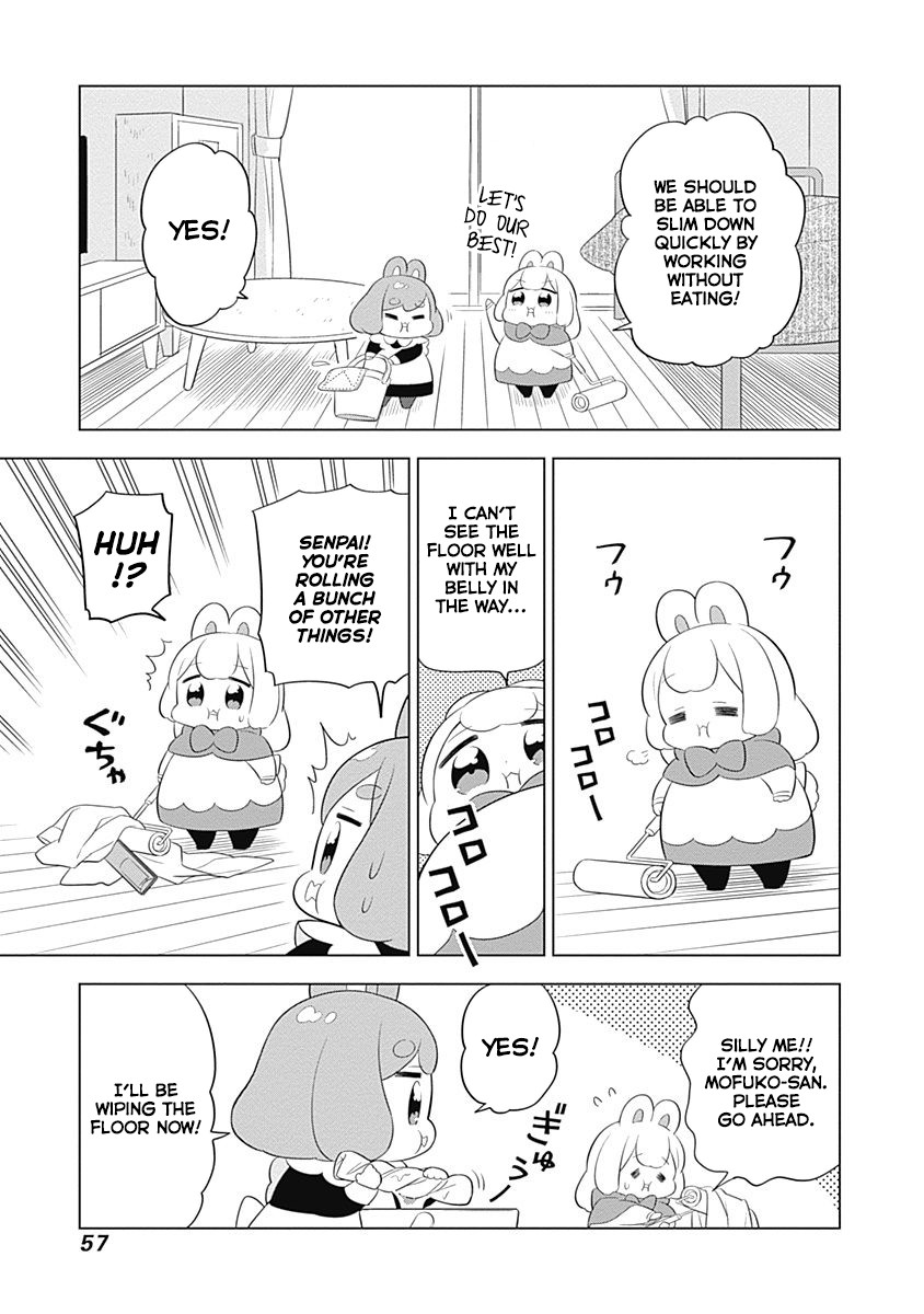 Department of Corporate Slave Rabbits Chapter 34 page 3 - Chapter 34: Fuwami & Mofuko Deal with Their Physique