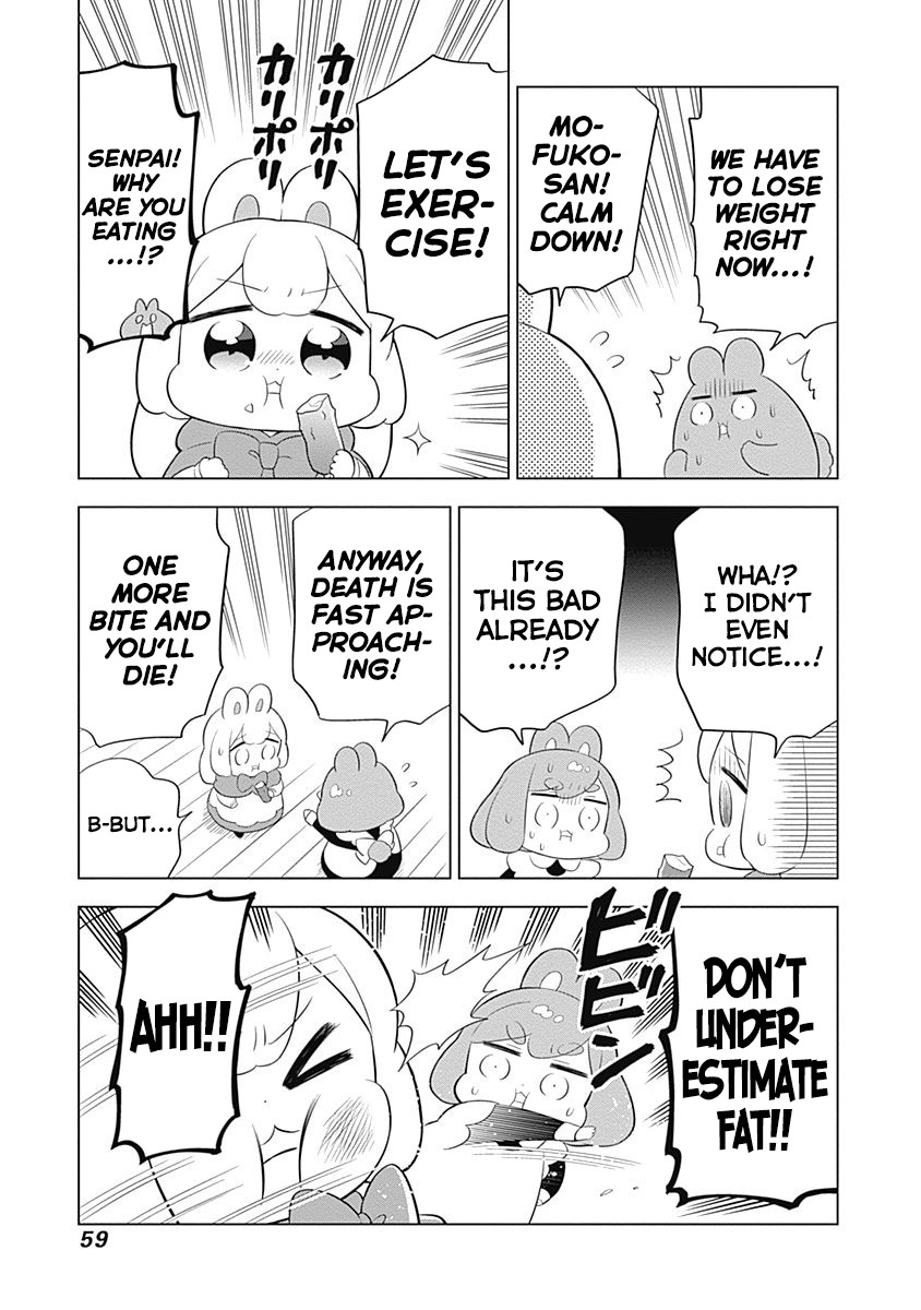 Department of Corporate Slave Rabbits Chapter 34 page 5 - Chapter 34: Fuwami & Mofuko Deal with Their Physique