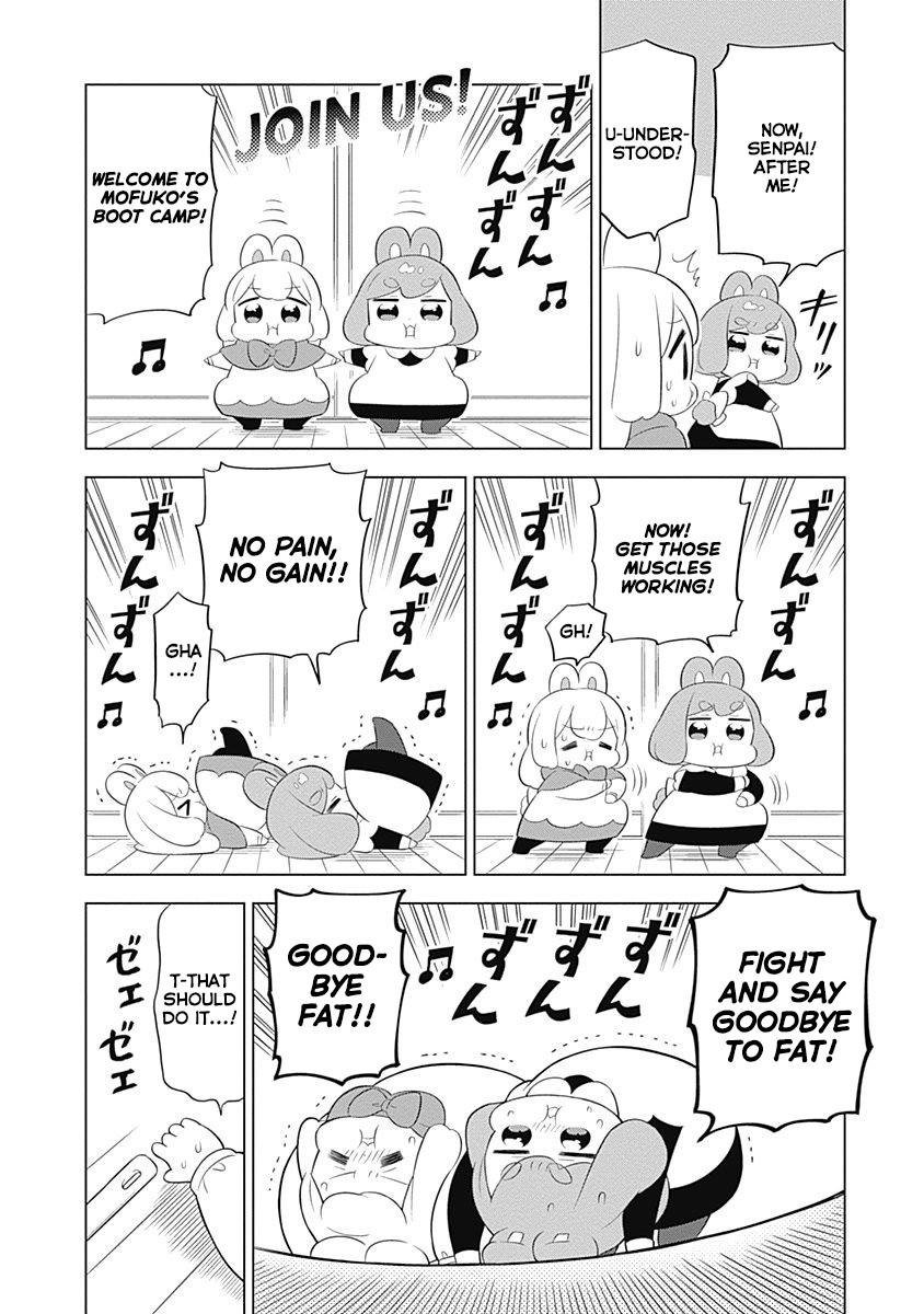 Department of Corporate Slave Rabbits Chapter 34 page 6 - Chapter 34: Fuwami & Mofuko Deal with Their Physique