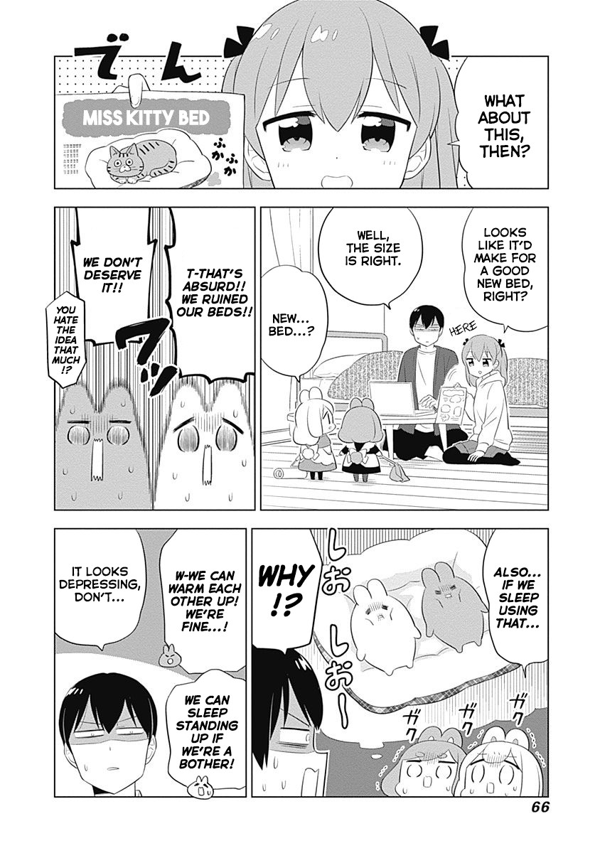 Department of Corporate Slave Rabbits Chapter 35 page 2 - Chapter 35: Fuwami & Mofuko Fuss over Their Beds