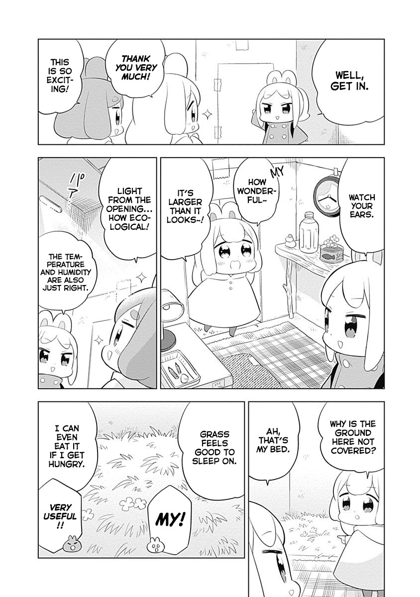 Department of Corporate Slave Rabbits Chapter 35 page 4 - Chapter 35: Fuwami & Mofuko Fuss over Their Beds