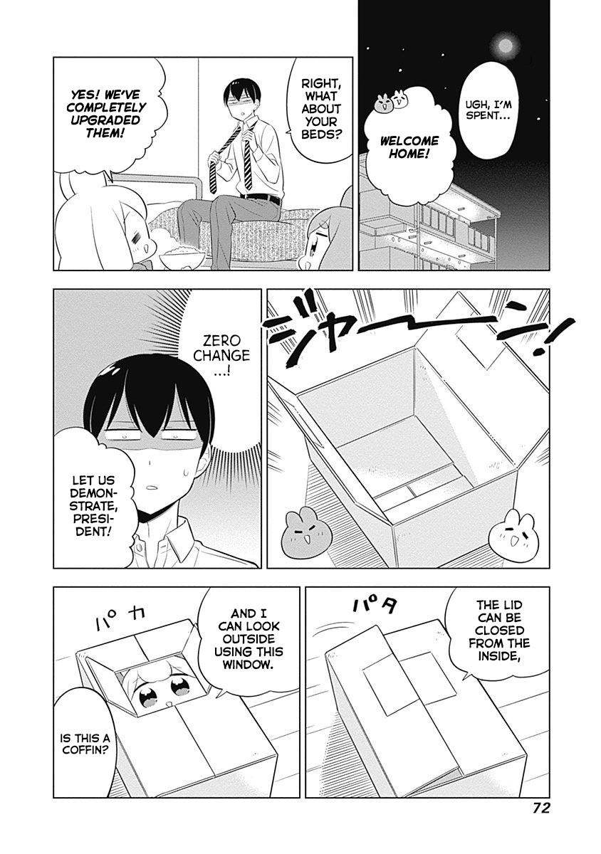 Department of Corporate Slave Rabbits Chapter 35 page 8 - Chapter 35: Fuwami & Mofuko Fuss over Their Beds