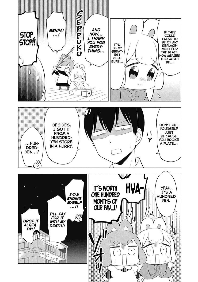 Department of Corporate Slave Rabbits Chapter 36 page 8 - Chapter 36: Fuwami Leaves Proof of Her Existence
