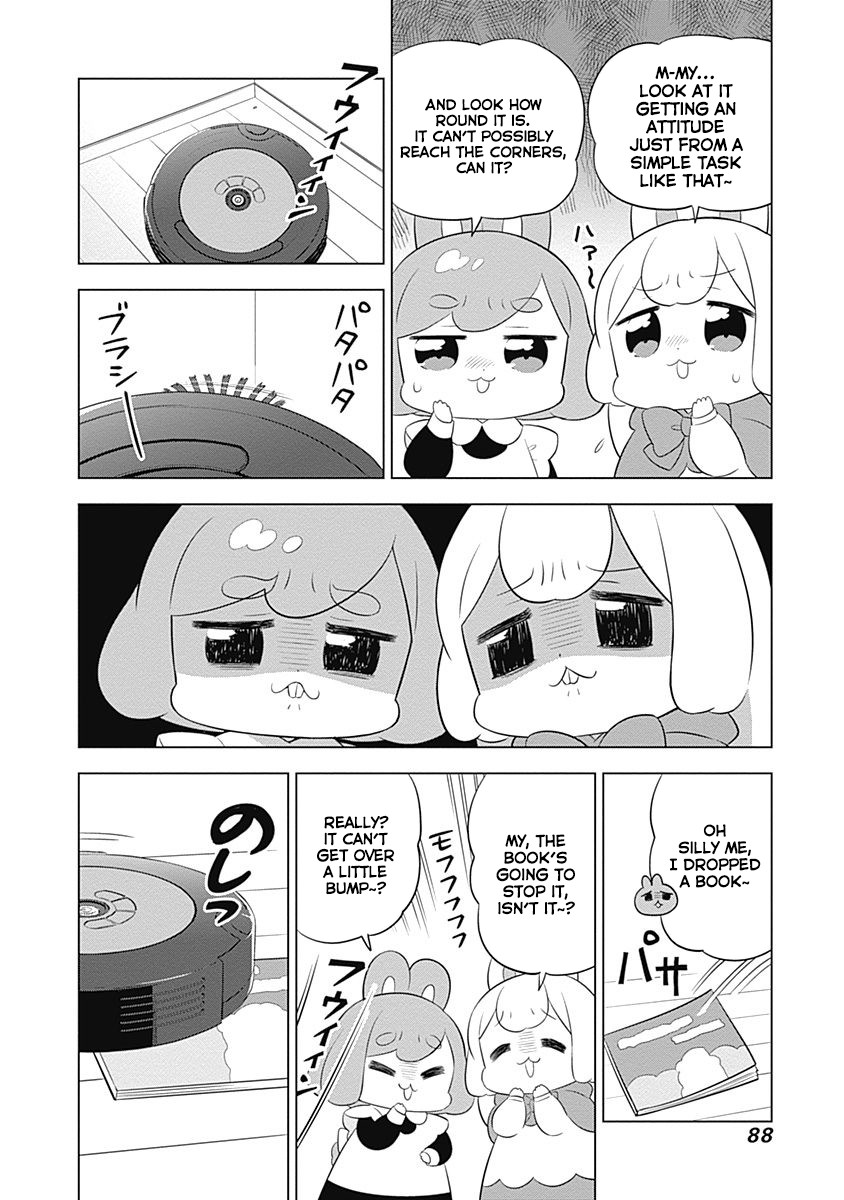 Department of Corporate Slave Rabbits Chapter 37 page 4 - Chapter 37: Fuwami & Mofuko Fight Against Civilization