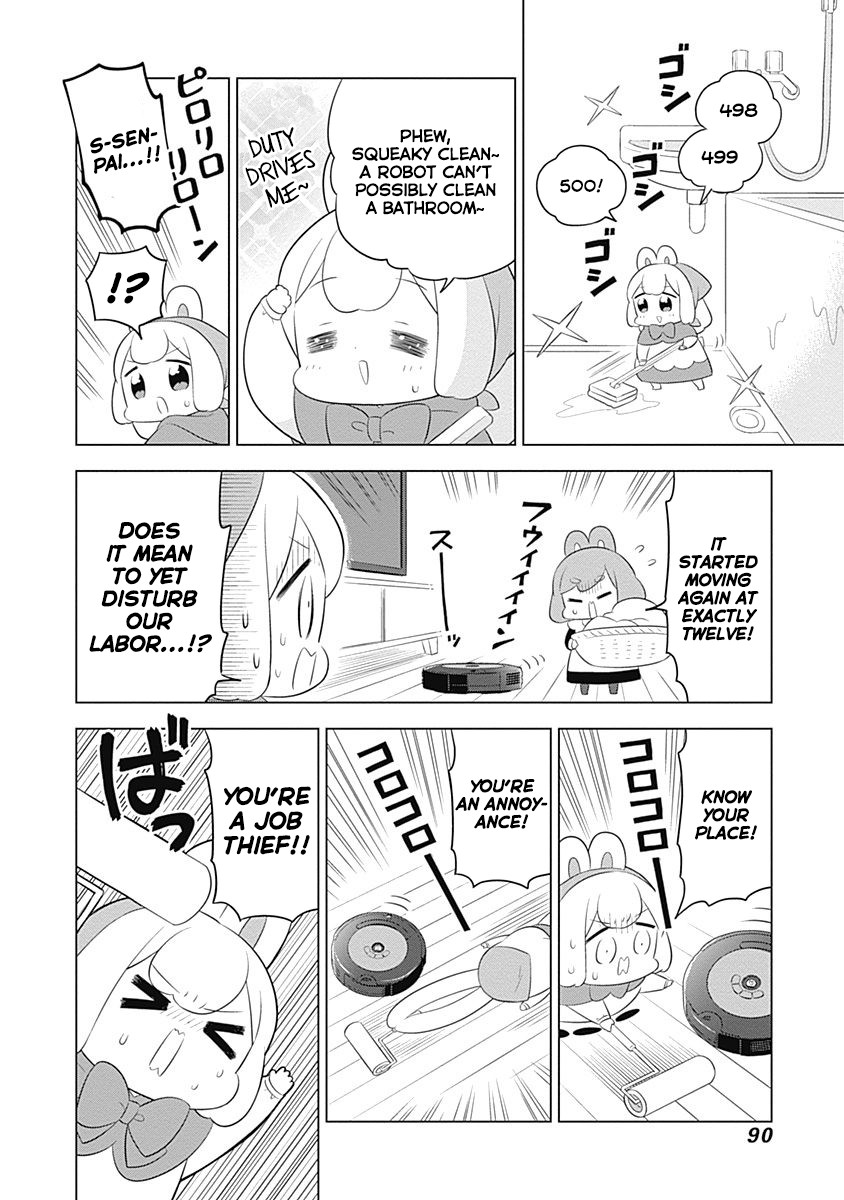 Department of Corporate Slave Rabbits Chapter 37 page 6 - Chapter 37: Fuwami & Mofuko Fight Against Civilization
