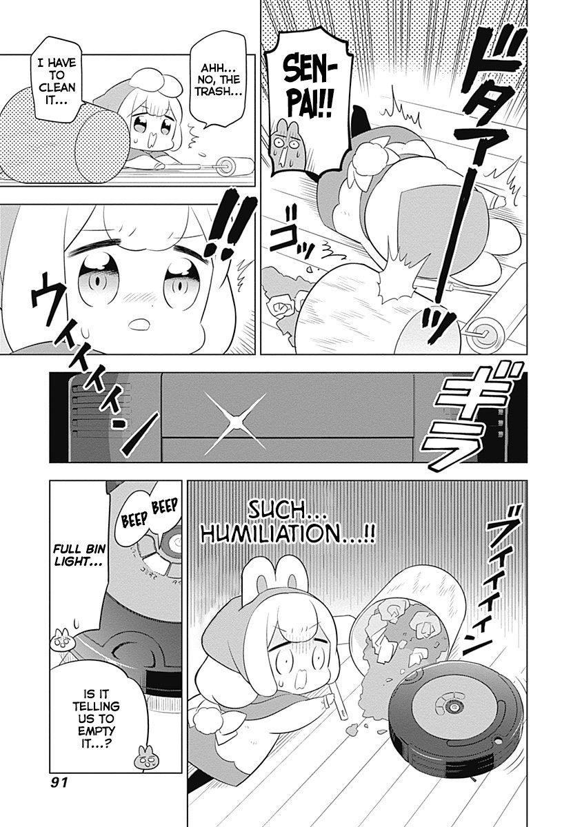 Department of Corporate Slave Rabbits Chapter 37 page 7 - Chapter 37: Fuwami & Mofuko Fight Against Civilization