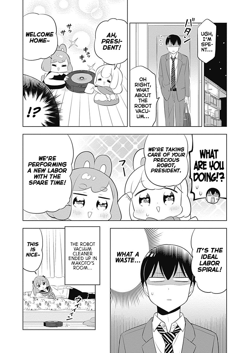Department of Corporate Slave Rabbits Chapter 37 page 8 - Chapter 37: Fuwami & Mofuko Fight Against Civilization