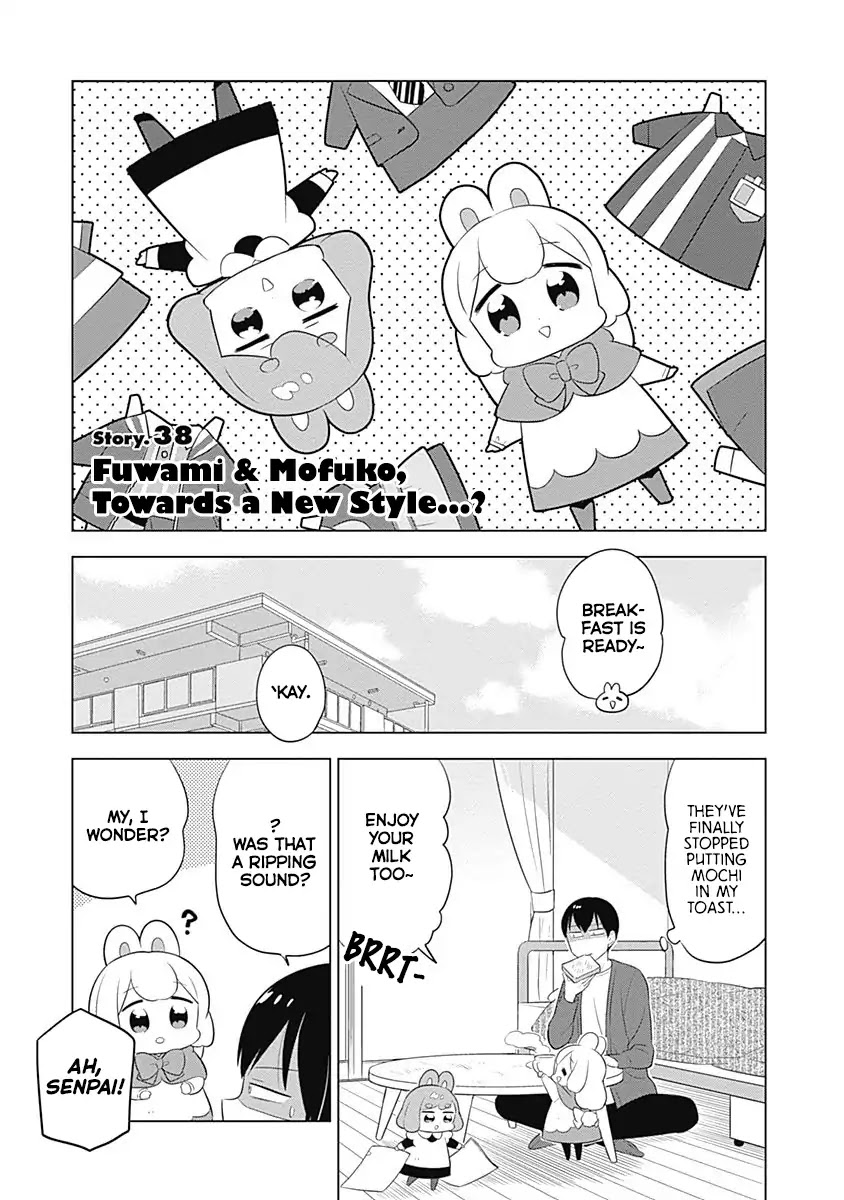 Department of Corporate Slave Rabbits Chapter 38 page 1 - Chapter 38: Fuwami & Mofuko, Towards a New Style...?