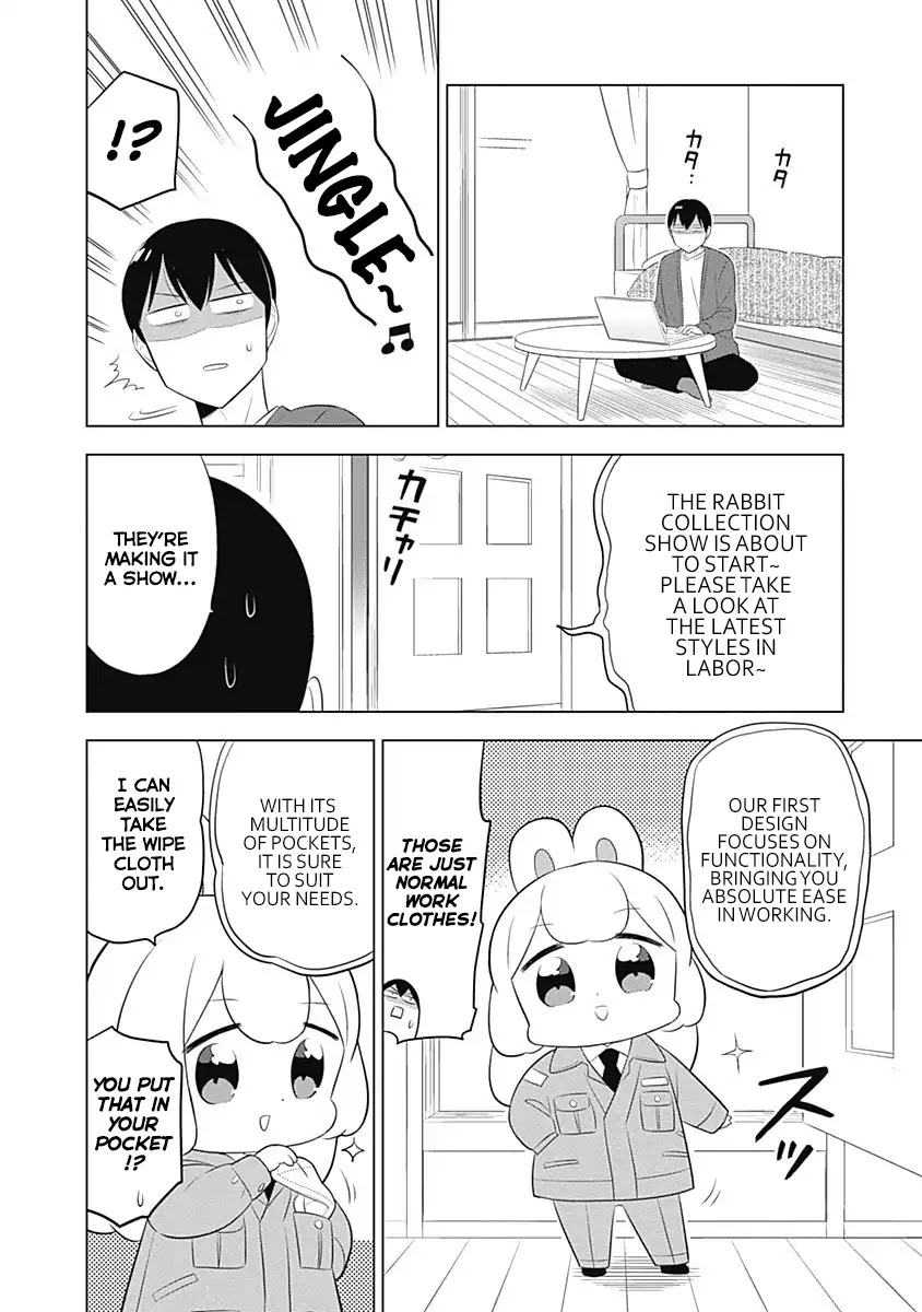 Department of Corporate Slave Rabbits Chapter 38 page 4 - Chapter 38: Fuwami & Mofuko, Towards a New Style...?