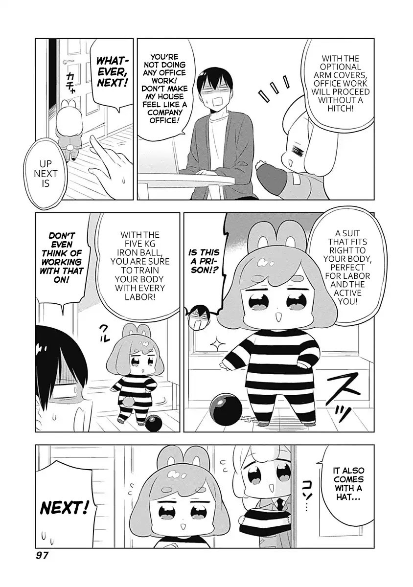 Department of Corporate Slave Rabbits Chapter 38 page 5 - Chapter 38: Fuwami & Mofuko, Towards a New Style...?