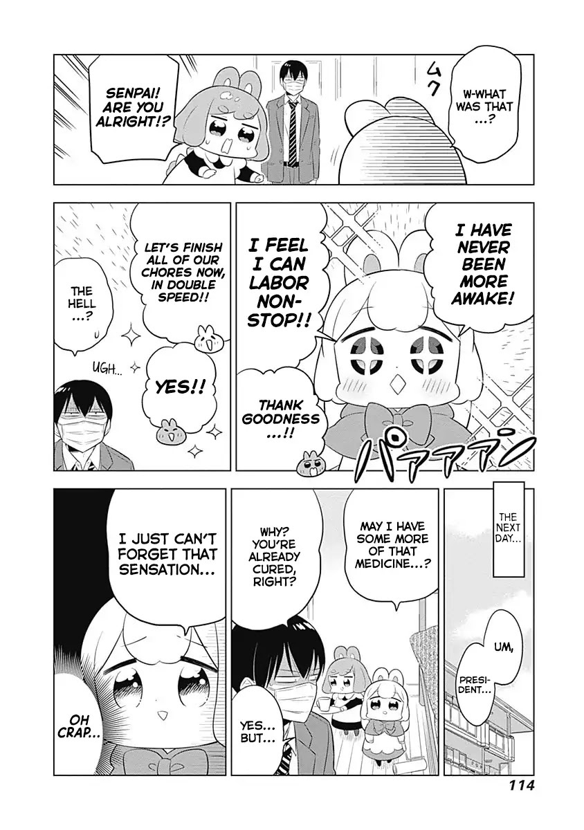 Department of Corporate Slave Rabbits Chapter 39 page 10 - Chapter 39: Fuwami Fights Her Disease