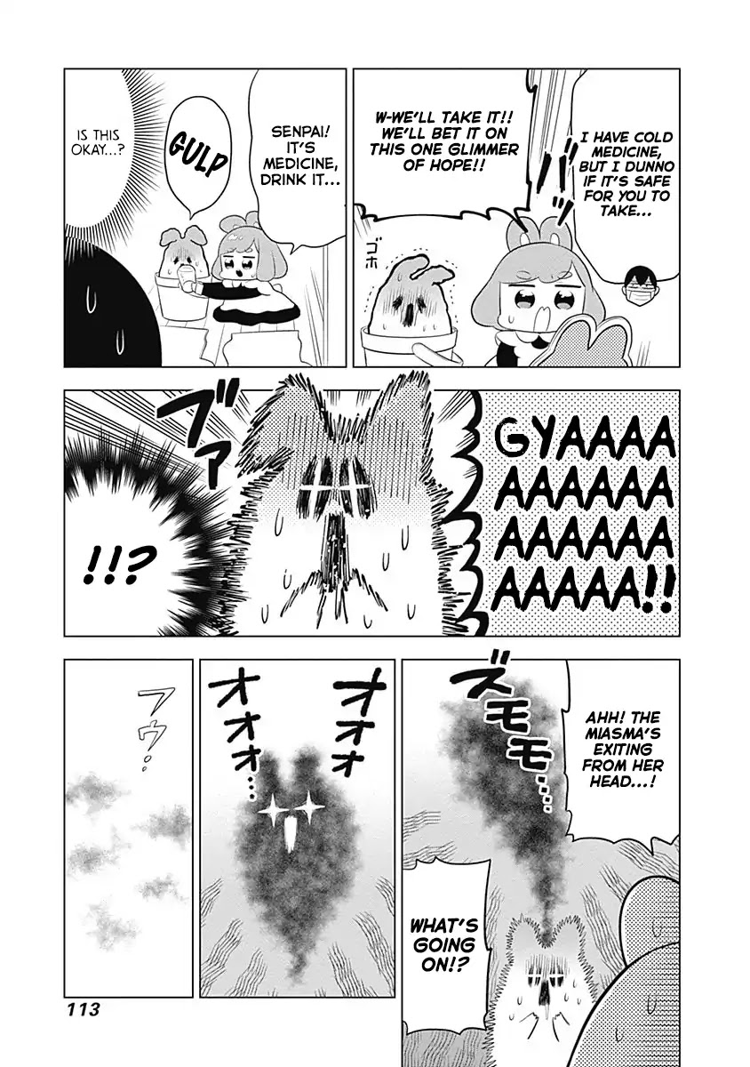 Department of Corporate Slave Rabbits Chapter 39 page 9 - Chapter 39: Fuwami Fights Her Disease