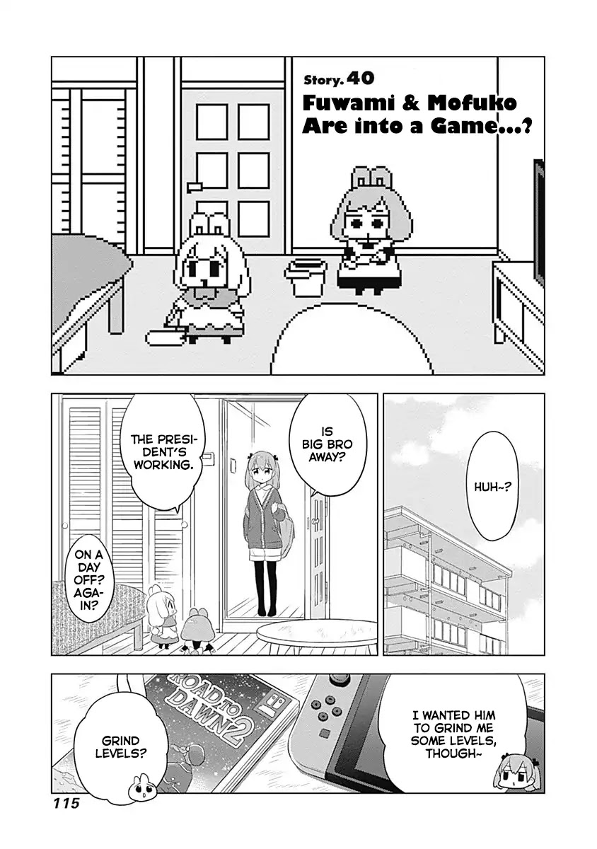 Department of Corporate Slave Rabbits Chapter 40 page 1 - Chapter 40: Fuwami & Mofuko Are into a Game...?