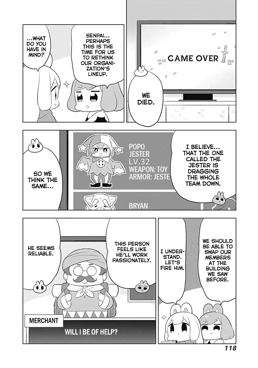 Department of Corporate Slave Rabbits Chapter 40 page 4 - Chapter 40: Fuwami & Mofuko Are into a Game...?
