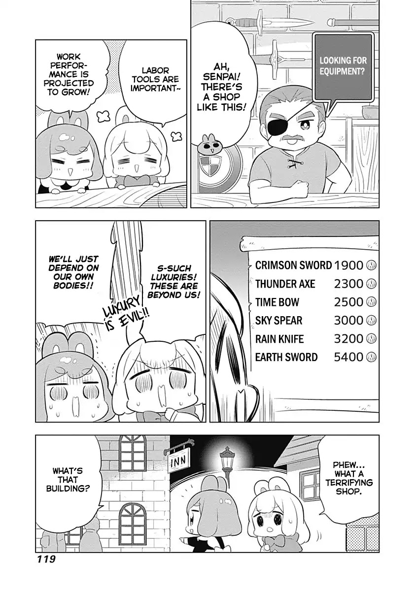 Department of Corporate Slave Rabbits Chapter 40 page 5 - Chapter 40: Fuwami & Mofuko Are into a Game...?