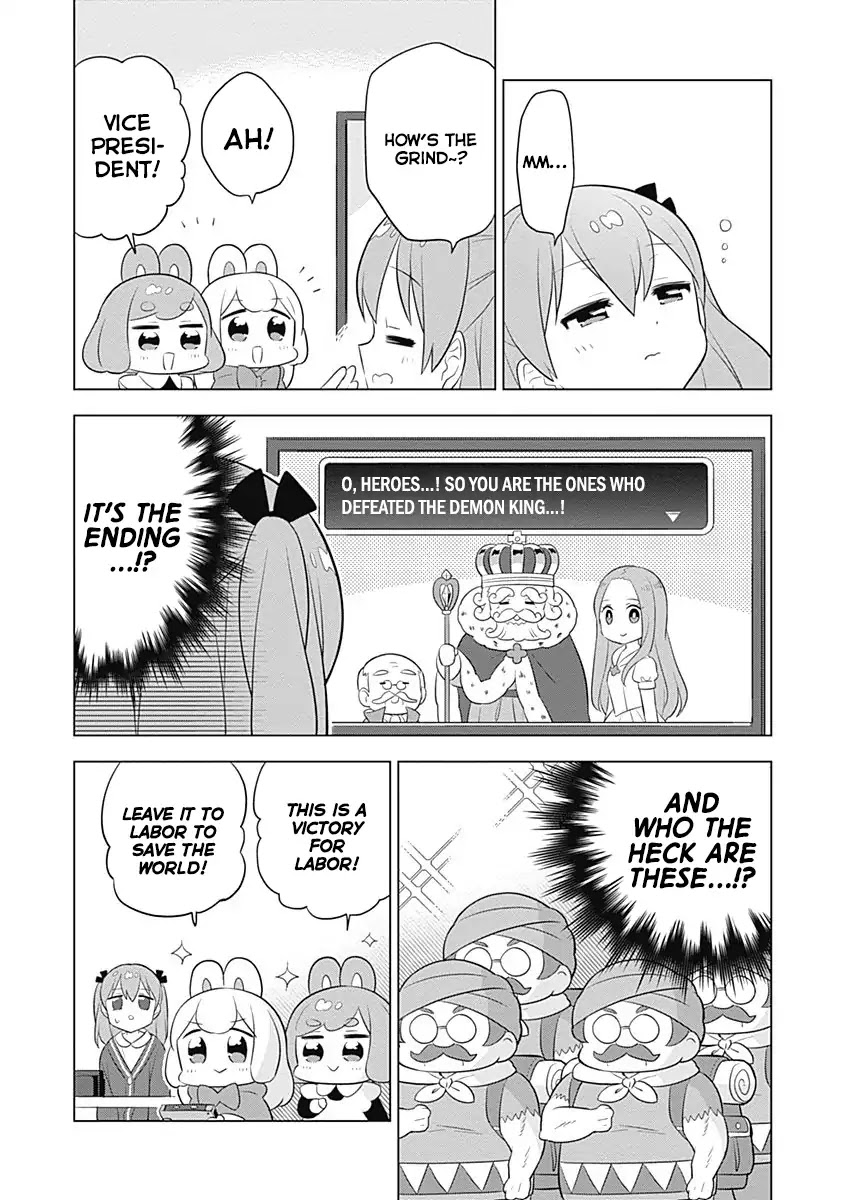 Department of Corporate Slave Rabbits Chapter 40 page 8 - Chapter 40: Fuwami & Mofuko Are into a Game...?