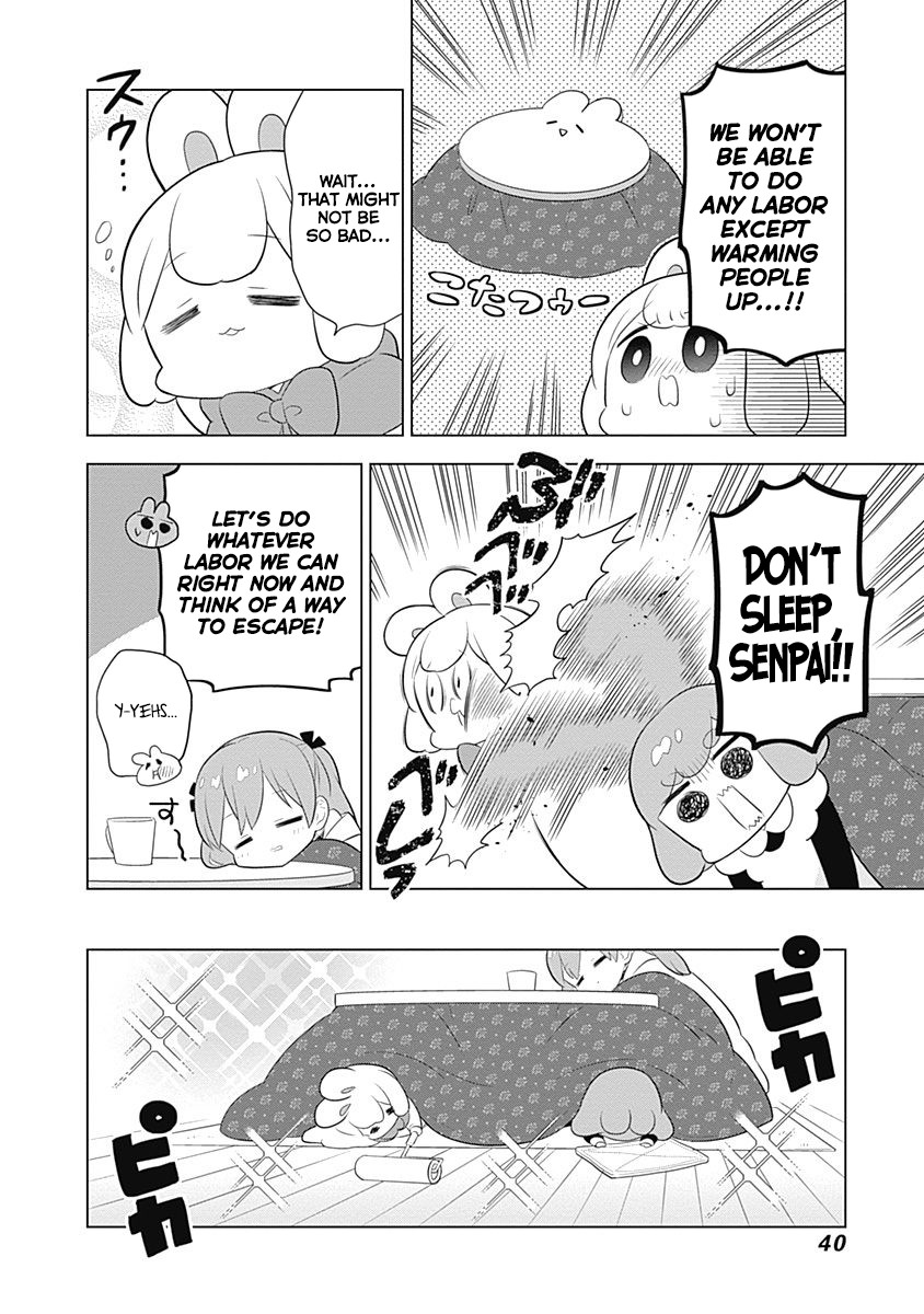 Department of Corporate Slave Rabbits Chapter 46 page 6 - Chapter 46: Fuwami & Mofuko Enter the Zone of Terror