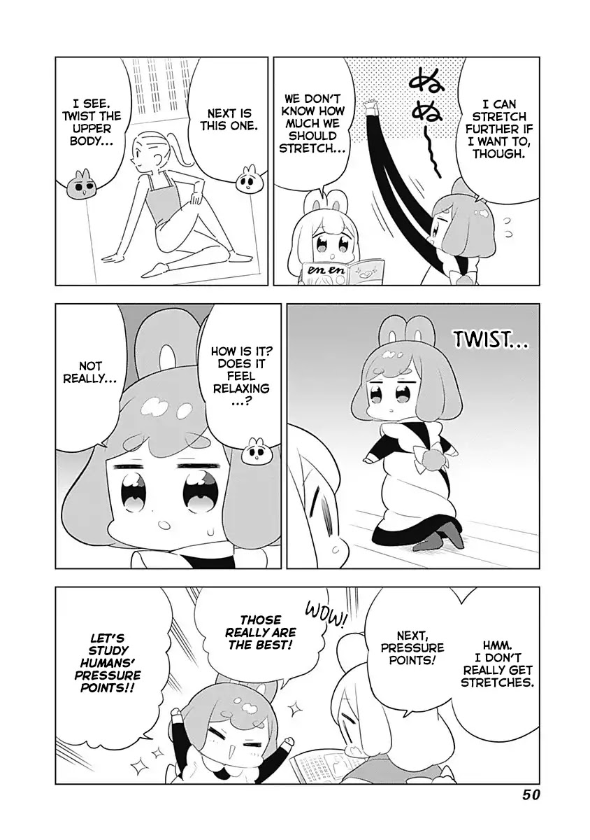 Department of Corporate Slave Rabbits Chapter 47 page 6 - Chapter 47: Fuwami & Mofuko at End of Relaxation...