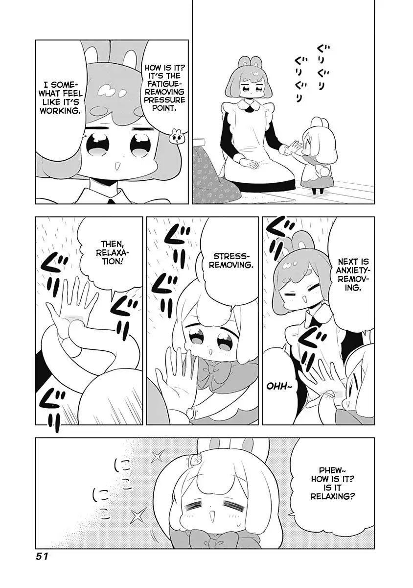 Department of Corporate Slave Rabbits Chapter 47 page 7 - Chapter 47: Fuwami & Mofuko at End of Relaxation...