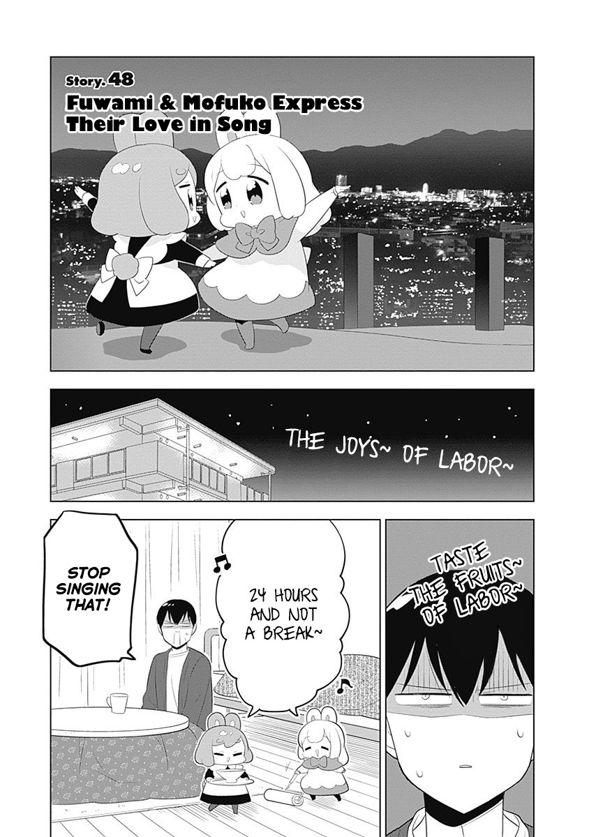 Department of Corporate Slave Rabbits Chapter 48 page 1 - Chapter 48: Fuwami & Mofuko Express Their Love in Song