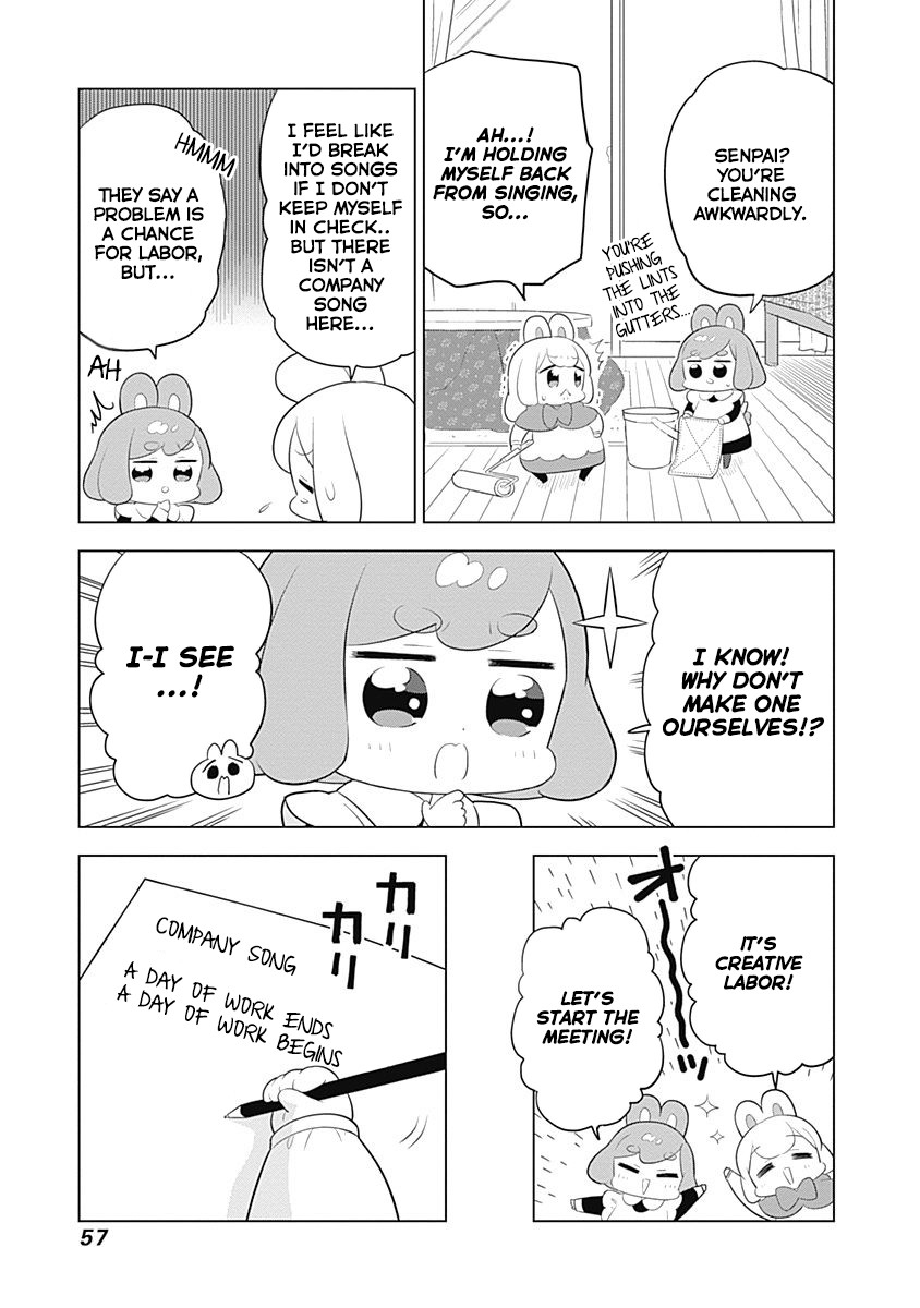 Department of Corporate Slave Rabbits Chapter 48 page 3 - Chapter 48: Fuwami & Mofuko Express Their Love in Song