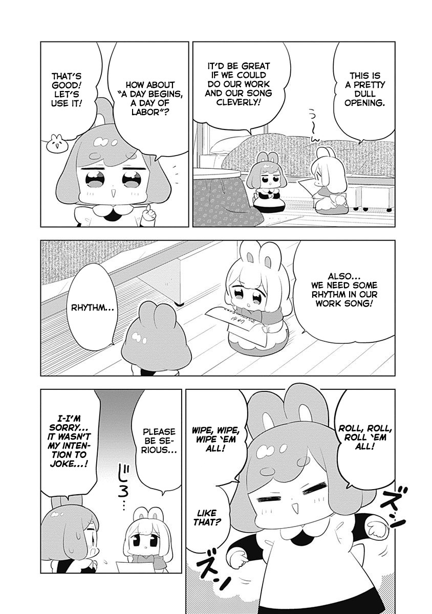 Department of Corporate Slave Rabbits Chapter 48 page 4 - Chapter 48: Fuwami & Mofuko Express Their Love in Song