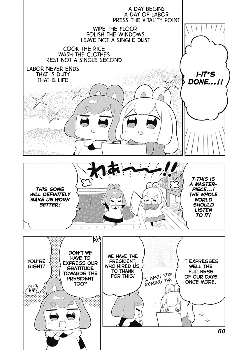 Department of Corporate Slave Rabbits Chapter 48 page 6 - Chapter 48: Fuwami & Mofuko Express Their Love in Song