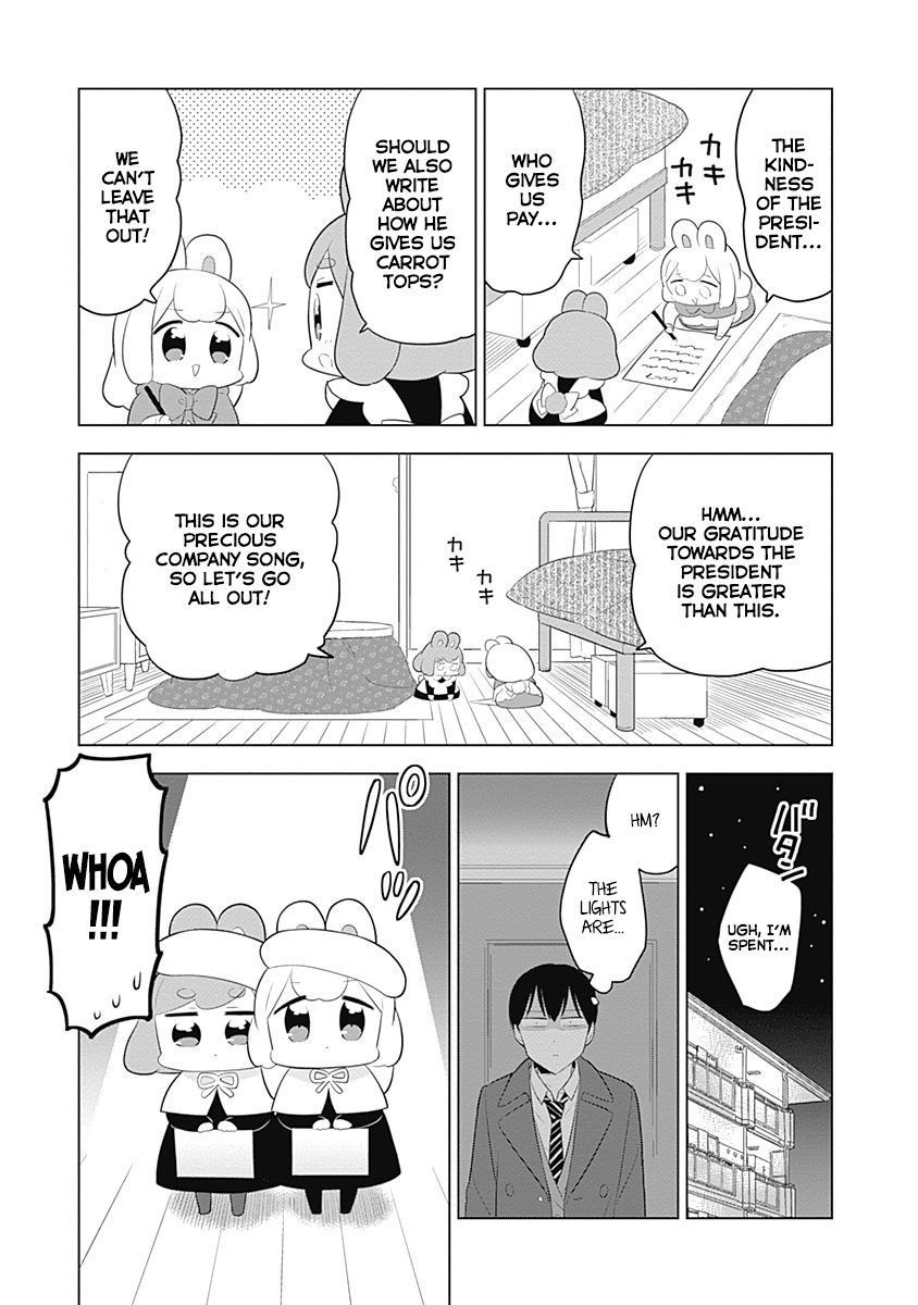 Department of Corporate Slave Rabbits Chapter 48 page 7 - Chapter 48: Fuwami & Mofuko Express Their Love in Song