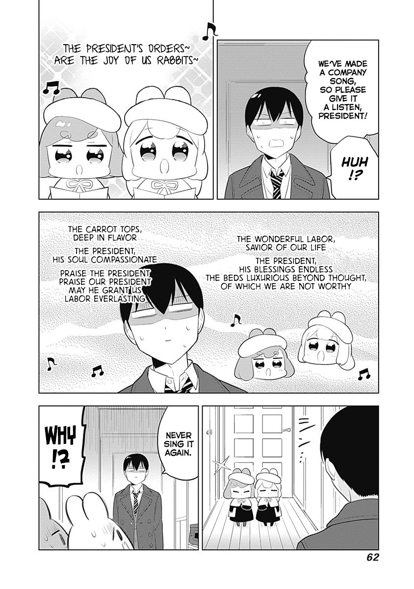 Department of Corporate Slave Rabbits Chapter 48 page 8 - Chapter 48: Fuwami & Mofuko Express Their Love in Song