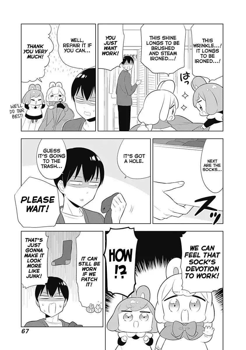 Department of Corporate Slave Rabbits Chapter 49 page 3 - Chapter 49: Fuwami & Mofuko and Their Tidying Up Standards