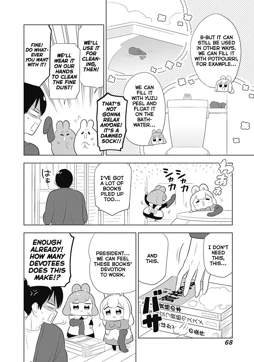 Department of Corporate Slave Rabbits Chapter 49 page 4 - Chapter 49: Fuwami & Mofuko and Their Tidying Up Standards