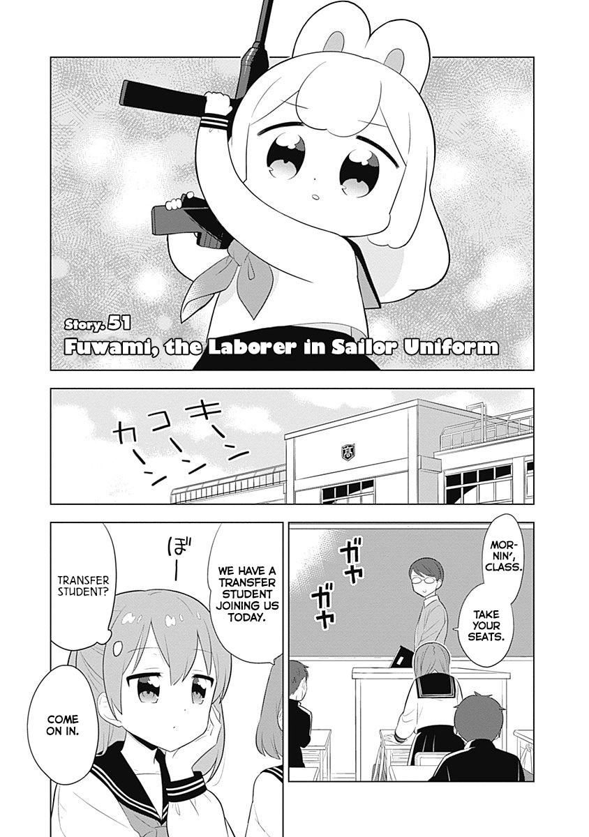 Department of Corporate Slave Rabbits Chapter 51 page 1 - Chapter 51: Fuwami, the Laborer in Sailor Uniform