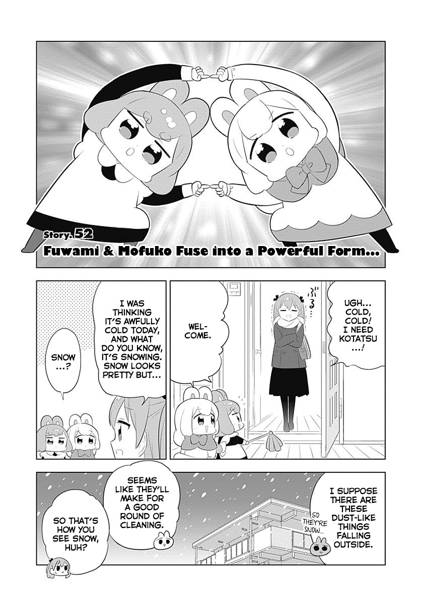 Department of Corporate Slave Rabbits Chapter 52 page 1 - Chapter 52: Fuwami & Mofuko Fuse into a Powerful Form...