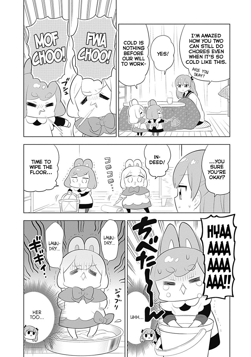 Department of Corporate Slave Rabbits Chapter 52 page 2 - Chapter 52: Fuwami & Mofuko Fuse into a Powerful Form...