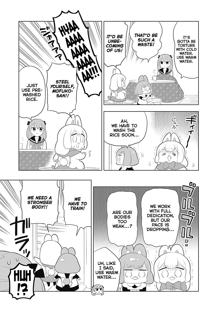 Department of Corporate Slave Rabbits Chapter 52 page 3 - Chapter 52: Fuwami & Mofuko Fuse into a Powerful Form...