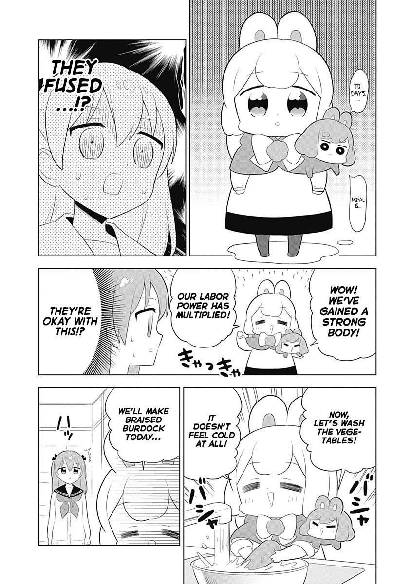 Department of Corporate Slave Rabbits Chapter 52 page 6 - Chapter 52: Fuwami & Mofuko Fuse into a Powerful Form...