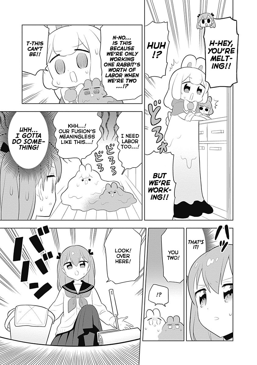 Department of Corporate Slave Rabbits Chapter 52 page 7 - Chapter 52: Fuwami & Mofuko Fuse into a Powerful Form...