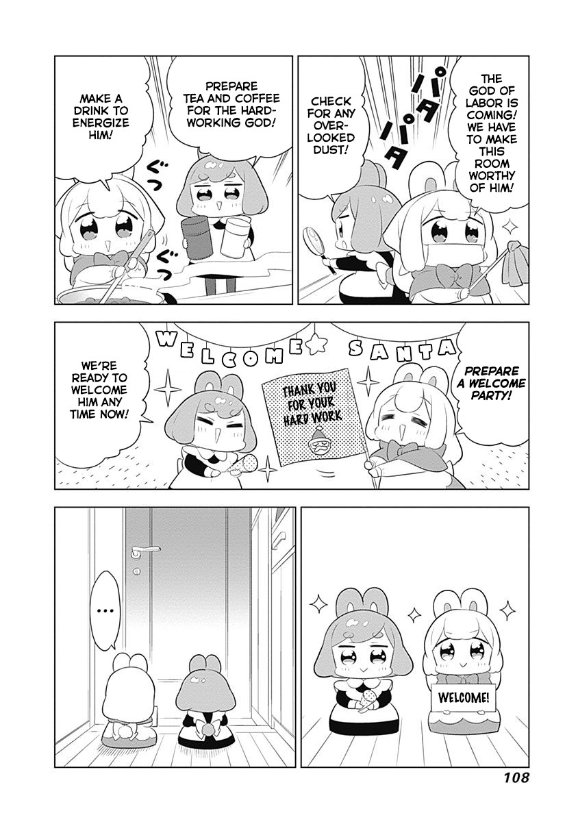 Department of Corporate Slave Rabbits Chapter 53 page 4 - Chapter 53: Fuwami & Mofuko Await God