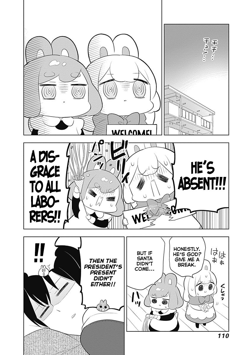 Department of Corporate Slave Rabbits Chapter 53 page 6 - Chapter 53: Fuwami & Mofuko Await God