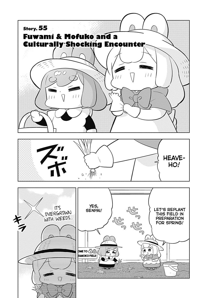 Department of Corporate Slave Rabbits Chapter 55 page 1 - Chapter 55: Fuwami & Mofuko and a Culturally Shocking Encounter