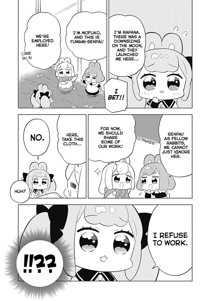 Department of Corporate Slave Rabbits Chapter 55 page 3 - Chapter 55: Fuwami & Mofuko and a Culturally Shocking Encounter
