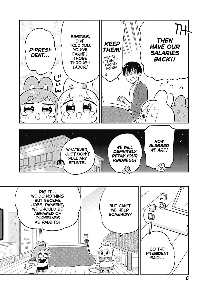 Department of Corporate Slave Rabbits Chapter 57 page 6 - Chapter 57: Fuwami & Mofuko Work Away From Home