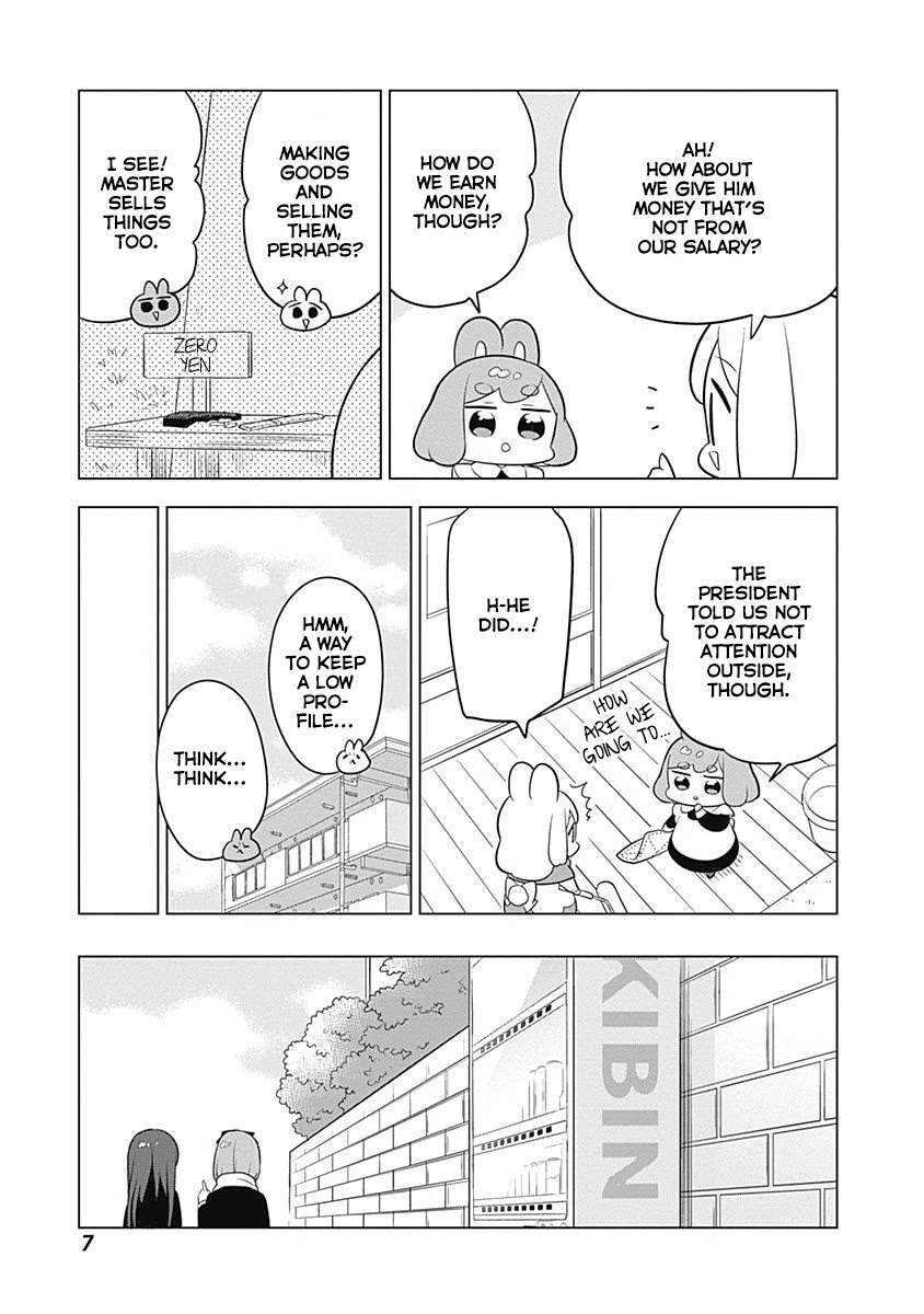 Department of Corporate Slave Rabbits Chapter 57 page 7 - Chapter 57: Fuwami & Mofuko Work Away From Home