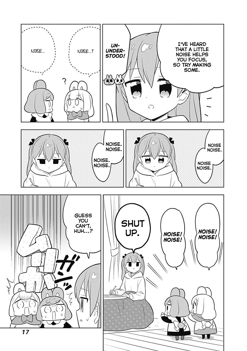 Department of Corporate Slave Rabbits Chapter 58 page 3 - Chapter 58: Fuwami & Mofuko and a Conducive Studying Environment