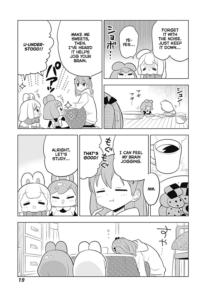 Department of Corporate Slave Rabbits Chapter 58 page 5 - Chapter 58: Fuwami & Mofuko and a Conducive Studying Environment